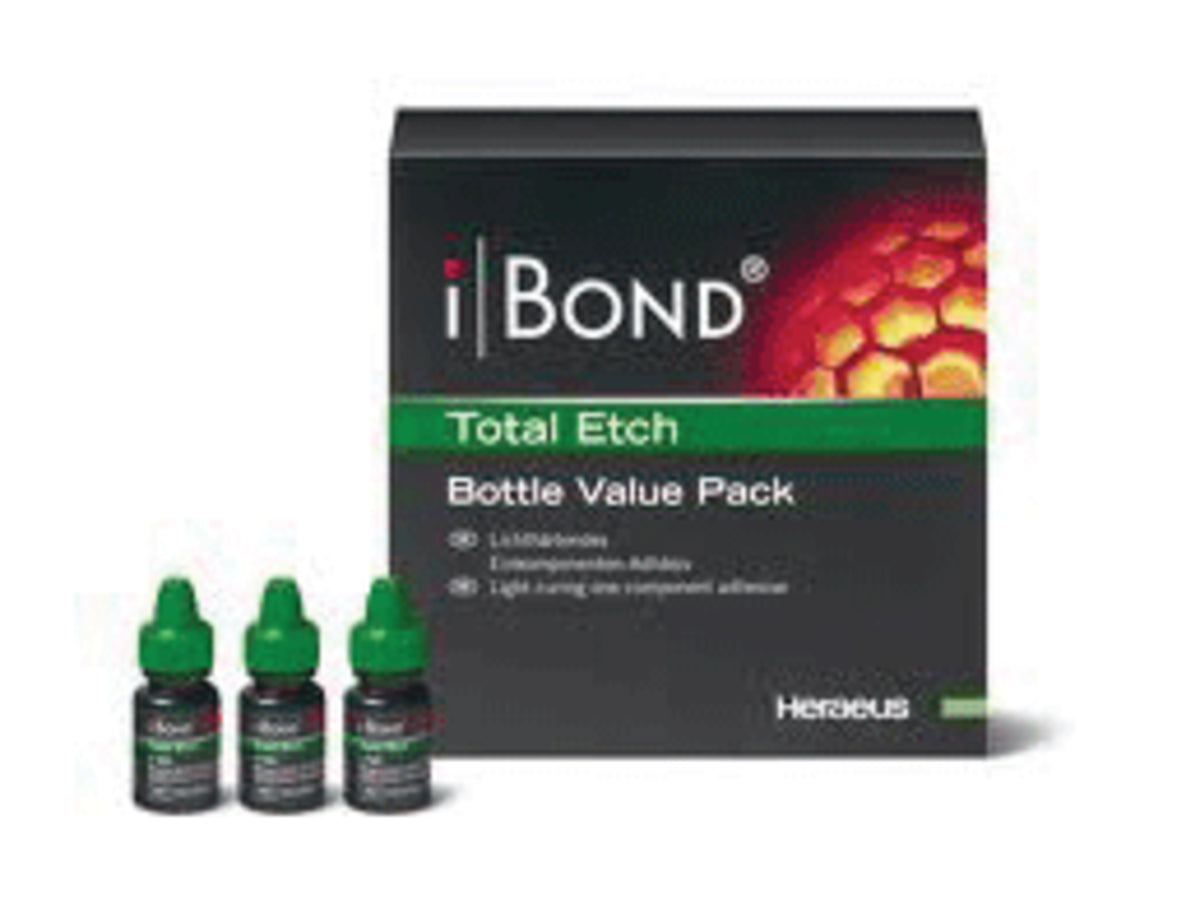 Kulzer 66039867 iBond Total Etch Bonding Agent Adhesive System 4 mL 3/Pk Kulzer 66039867 iBond Total Etch Bonding Agent Adhesive System 4 mL 3/Pk